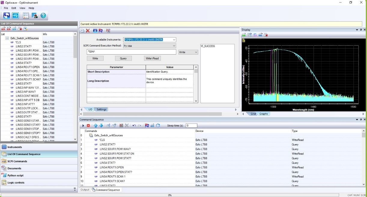 OptiInstrument 4.0 GUI